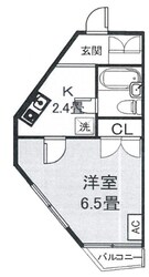 サンシティ中野島第二の物件間取画像